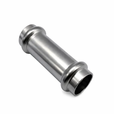 Stainless steel press sliding coupling