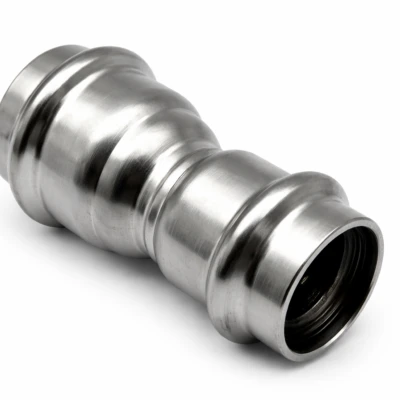 Stainless steel press reducing coupling