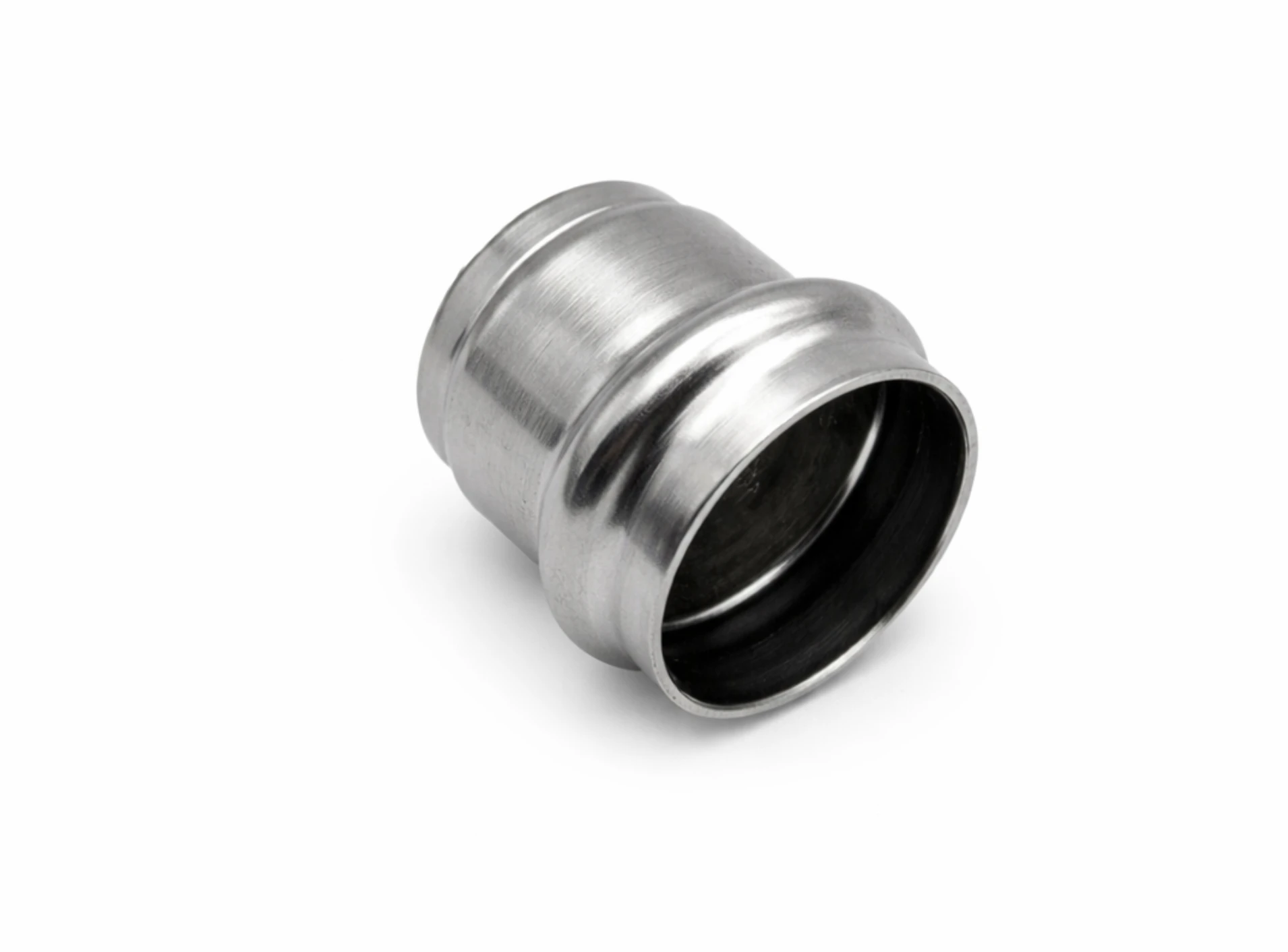 Stainless steel press cap